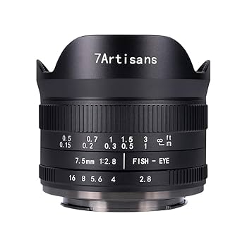 Amazon.co.jp: 七工匠 7Artisans 7.5mm F2.8 FISH-EYE II ED